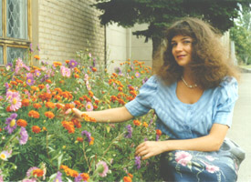 Svetlana Dzuba, the author of the project