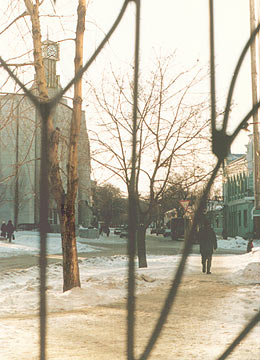 Около завода Ленина. Фото Ольги Соболевой