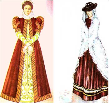 Испанский костюм эпохи Возрождения