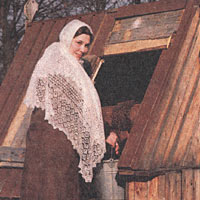оренбургский пуховый платок